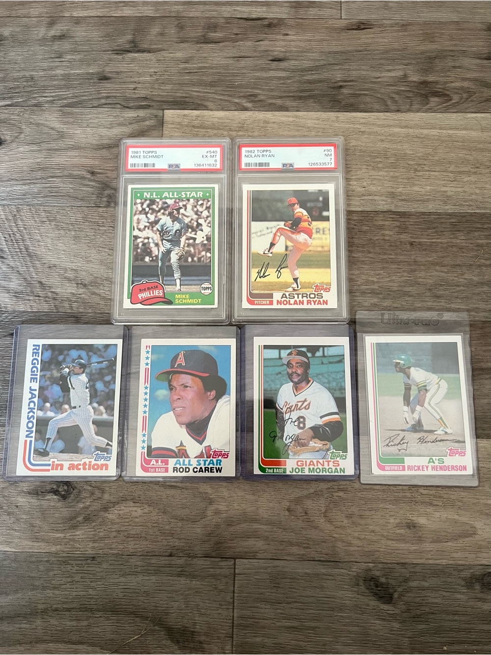 Baseball Card Lot -Topps 1981 and 1982